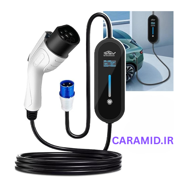 شارژر پرتابل خودرو برقی AC – 7.5KW Portable EV Charger (New Energy Charging Gun)