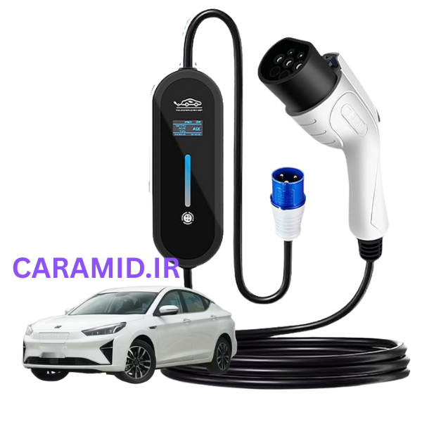 شارژر جک EJ7 فست شارژ ۷/۵ کیلووات سیار