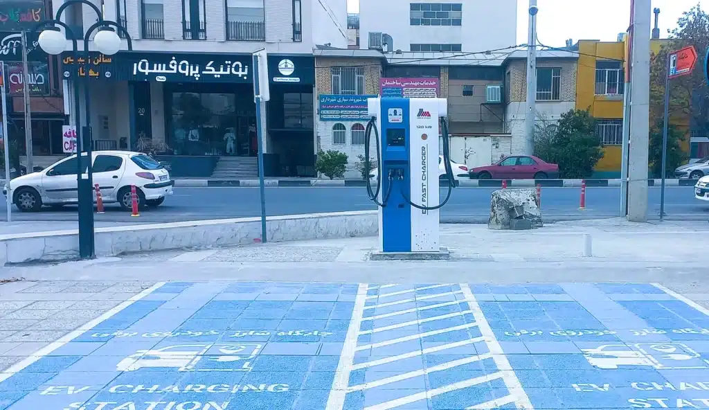 ایستگاه شارژ خودرو شیراز خلد برین